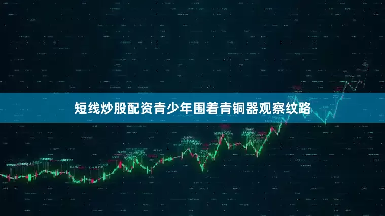 短线炒股配资青少年围着青铜器观察纹路